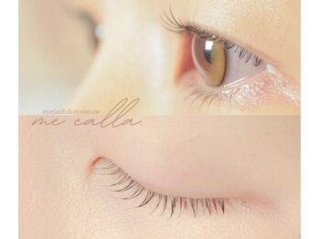 ミーカラー(me calla)の写真/【まつげパーマ初回¥4980】細部までこだわる納得の技術×デザイン提案!美しい仕上がりに何度も通いたくなる