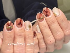 大理石風ネイル