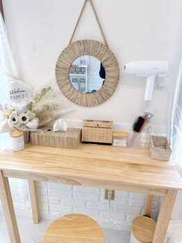 ウェリナ(welina)/お化粧直しスペースもご用意