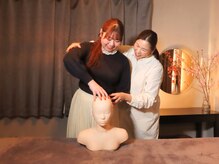 ヘッドスパスクールは１日から４日間で学べるマンツーマン指導