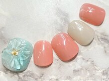 トータルビューティ ノイド(Noid)/FOOTサマークリアフラワー♪ 