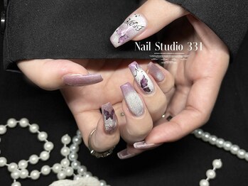 サンサンイチ 関内店(331)/紫マグネット×シールオプション