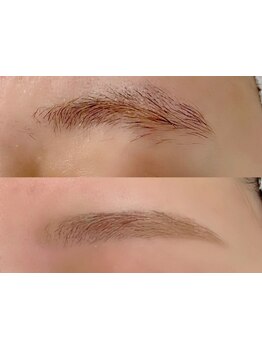 アイブロウメニューがあるサロン