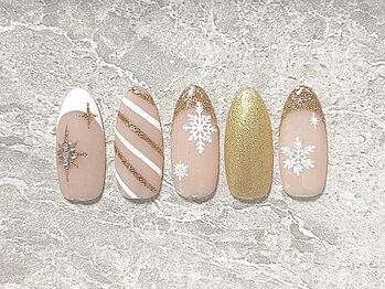 ピーチネイル 大塚(Peach Nail)/【クリスマス】シーズンネイル