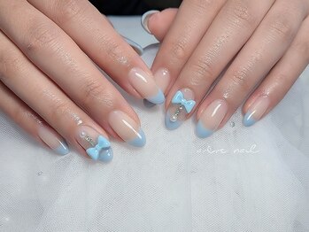 アーブルネイル(arbre nail)/●Blue french