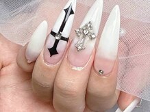 シーアンドビーネイル(C&B Nail)/長さだし持ち込みデザイン