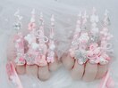 地雷系ガーリーネイル