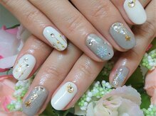 バーグ(bague)/クリスマスネイル