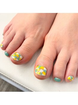 プライズアイリス アイラッシュ 池袋東口店(prize Iris eyelash)/フットネイル