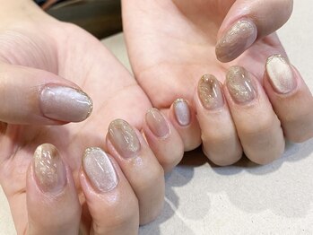 ネイルアルケー(Nail ARCHE)/シルクマグネット×ニュアンス