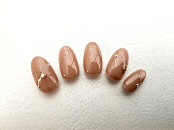 カミアンユイヤ ネイルラボ(KAMIANYUIYA Nail LAB)/ミラーアートネイル
