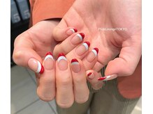 プルースラウンジ トウキョウ(Plus Lounge TOKYO)/ダブルフレンチネイル♪[原宿]