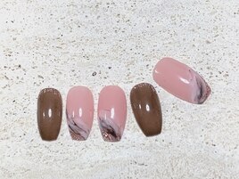 爪先ニュアンス ガーリーピンク