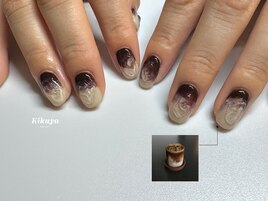 カフェラテネイル