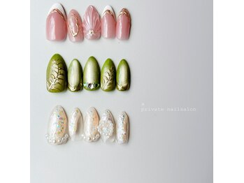 エープライベートネイルサロン(a private nailsalon)/7月定額Cコース