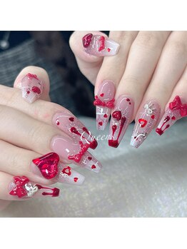 クイーンズビューティーサロン 歌舞伎町店(Queen's beauty salon)/チップ長さ出し10本やり放題