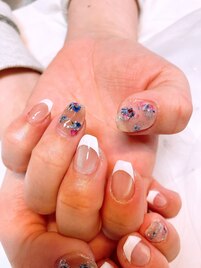 押し花フレンチ