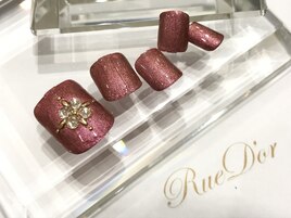 フットピンクパープル