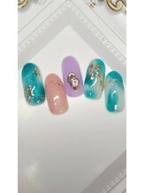 ネイルファクトリー 横浜ベイクォーター店/ニュアンスデザイン￥11000