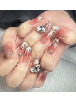 クイーンズビューティーサロン 新宿本店(Queen's beauty salon)/チップ長さだしやりつけ放題