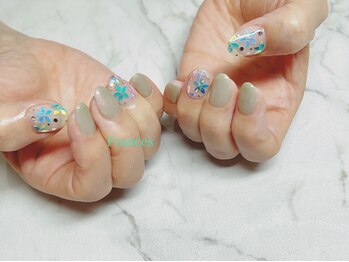 フランセス(Frances)/リーフホログラムお花