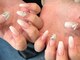 ネイルアバンス 鳳店(Nail AVANCE.)の写真/スラっとした指先が女性力UP『クリアフレンチ・ガラスフレンチ』♪／ワンカラー&フィルイン&長さ出しも◎