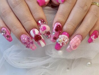ピンクネイル