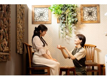 ルアンルアン ミーツ国分寺店 (Ruam Ruam)/施術の前にハーブティを♪