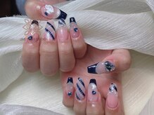 ウメネイルスタジオ(UME NAIL STUDIO)/長さだしやり放題×つけ放題