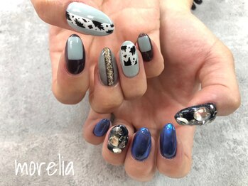 モレリア(morelia)/アニマル柄10本アートし放題