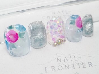 ネイルフロンティア 吉祥寺(NAIL FRONTIER)/ブルーあさがお11980円