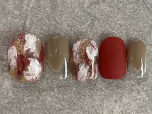 カラネイル 南森町店(calla nail)/漆喰ニュアンスアート