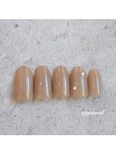 たゆ ネイル(たゆnail)/ナチュラルブラウンネイル