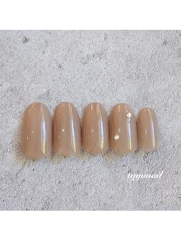 たゆ ネイル(たゆnail)/ナチュラルブラウンネイル