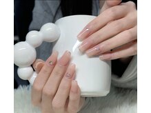 ザ デミュア 銀座店/透け感ネイル