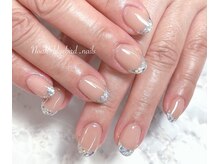 ノアブルーバードネイルズ(Noah' bluebird .nails)/王道！ガラスフレンチ