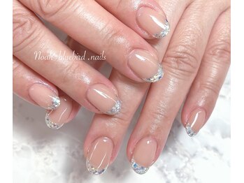 ノアブルーバードネイルズ(Noah' bluebird .nails)/王道！ガラスフレンチ