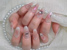 エガオネイルサロン 錦糸町店(EGAO NAIL SALON)/♪長さ出し持ち込みデザイン♪