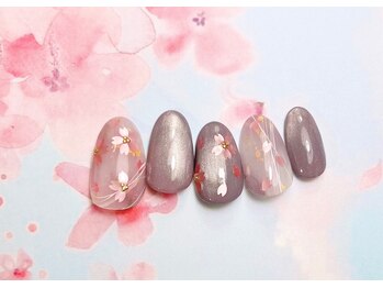 ギャザーパーティー 目白店(gatherparty)/2025シーズン【梅・桜ネイル】