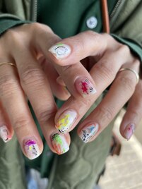 落書きネイル