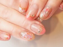 キラネイル アンド アイラッシュ by World Beauty(KIRA)/ドライフラワーネイル