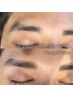 【メンズ】HBL：ハリウッドブロウ(眉パーマ)＋眉毛WAX＋間引き　6900