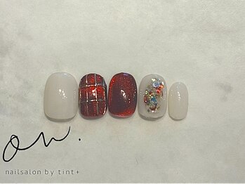 オンドットネイルサロンバイティントプラス(on. nailsalon by tint+)/9980クリスマスデザイン