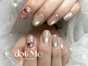 ツイードとちゅるんマグネット