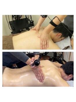 からだの総合整骨院 高田馬場店の写真/「男の首・肩・腰は重い」★その悩みに的確アプローチ！超音波 筋膜リリース 指圧 整体 アロマリンパ流し