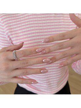 ミックスネイルスタジオ(Mixx nail studio)/パール感ワンカラー