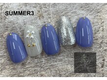 ベーシック ネイルウィザードアカデミー 麻布十番店(Basic×NailWizardAcademy)/【定額Season】SUMMERデザイン