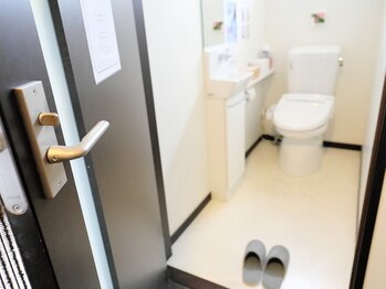 ビープロデュース 尾張旭店(B' PRODUCE)/サロン内にお手洗いあります♪