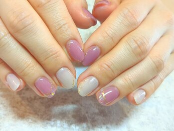 プリヴェ バイ サロンリュクス(Prive by Salon Luxe)/キラッとガラスフレンチ