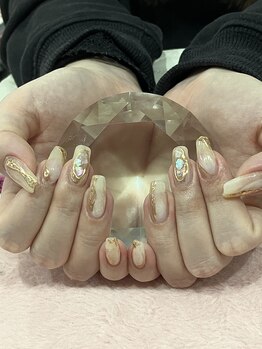 チェリーブロッサム(A CHERRY BLOSSOM)/ホワイトカラーにゴールドミラー